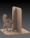 Book holder piano